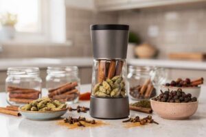 Migliore macinaspezie elettrico per cannella intera e cardamomo — Guida all’acquisto