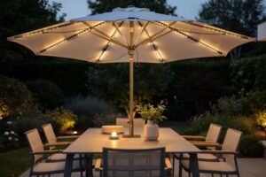 Le migliori luci per ombrellone per il tuo patio o giardino nel 2026