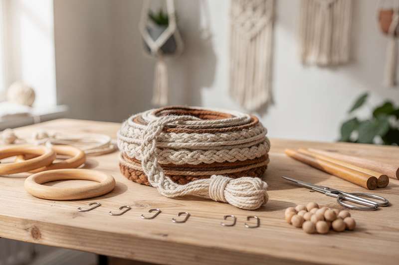 I migliori materiali per macramè: Guida all’acquisto di filo, kit e strumenti